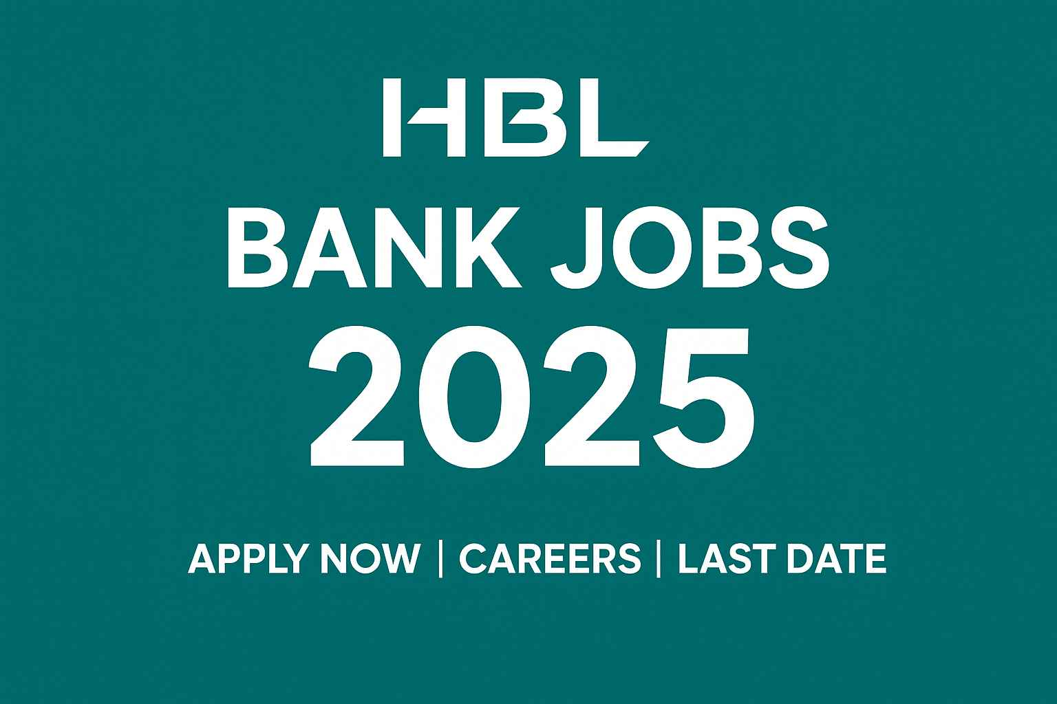 HBL_Bank_Jobs_2025